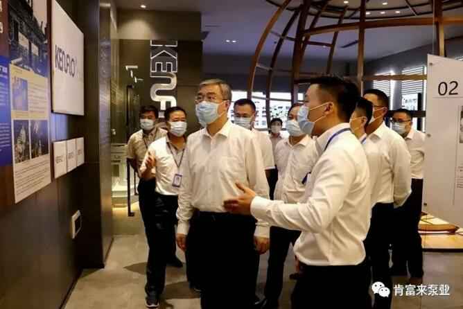 佛山市委书记鲁毅到武汉贤宇农业生态工程有限公司调研